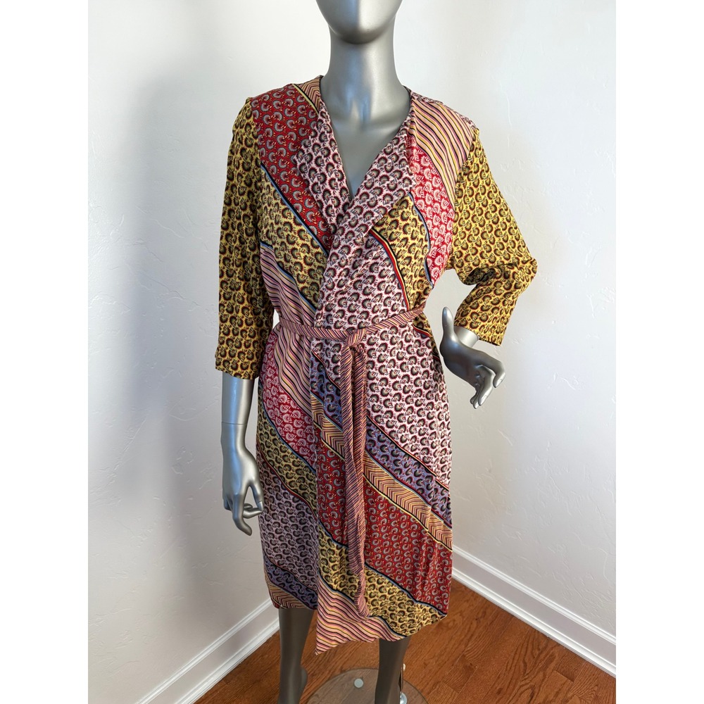 Cabi Poet Jacket‎ Multi Print Kimono Duster Boho Jacket S